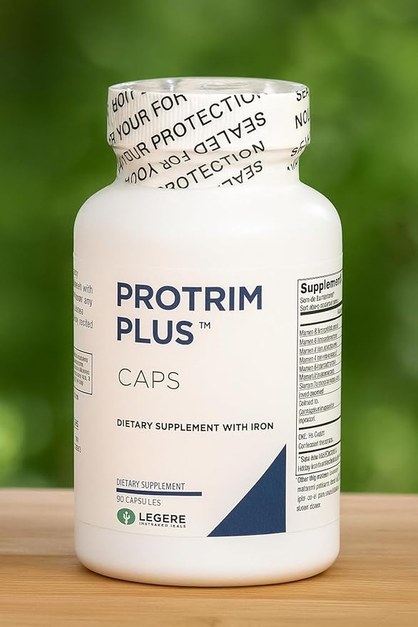 Legere Pharmaceuticals ProTrima Plus – Advanced Fiber and Nutrient Support Formula with Vitamins and Trace Minerals – Digestive Wellness and Daily Energy Balance – 90 Capsules