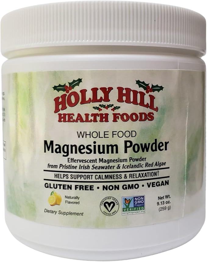 Holly Hill Health Foods Whole Food Magnesium Powder 9.13 Ounces