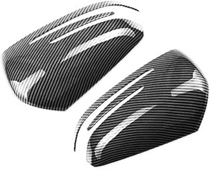 New Protective Mirror Cover Stickers Compatible with Mercedes Benz CLA (C117) 2013-2018 CLA180 CLA200 CLA220 CLA250 (Black)