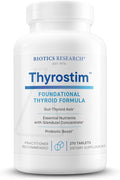 Biotics Research Thyrostim™–Endocrine &amp Thyroid Support for Women &amp Men–Supplement Balance Thyroid Hormones Supports Thyroid Gland Boost Metabolism Aid Digestion &amp Nervous System–270 Ta