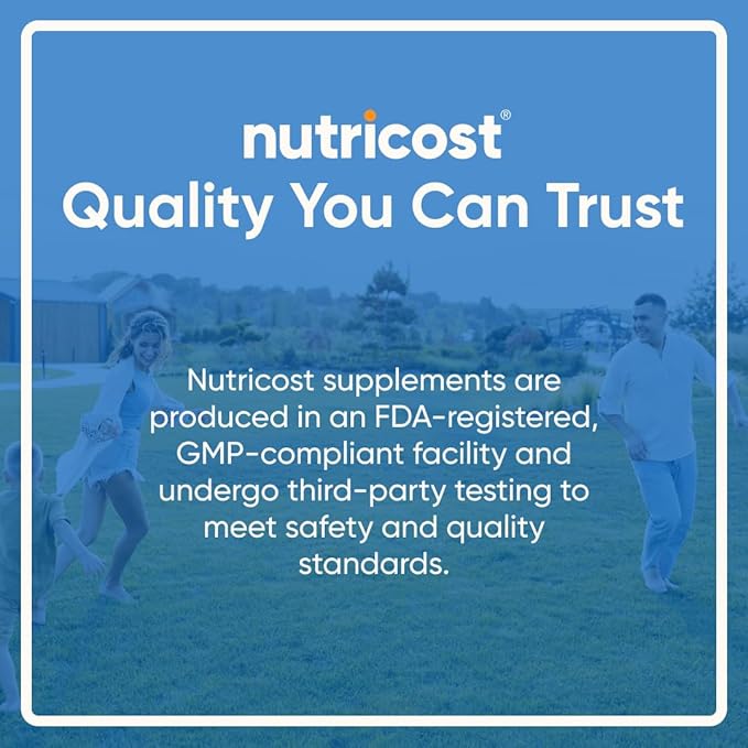 Nutricost Glucosamine 1800mg with Chondroitin &amp MSM 240 Tablets 120 Servings - Non-GMO Gluten Free (Pack of 2)