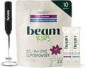Beam Kids All in One Superfood Powder Nutritional Shake Organic Greens Probiotics Vitamins Immune Support Gut Health Superfood Nutrition for Children No Artificial Sweeteners Starter Set