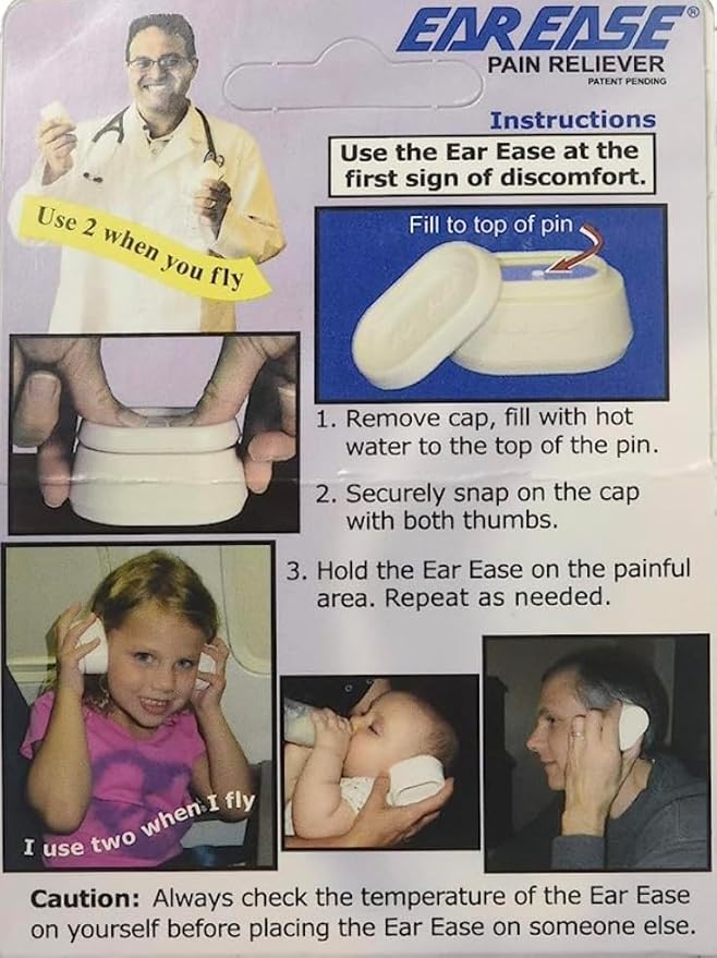 Ear Ease - Ear Ease Pain Reliever - Pack of 2
