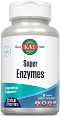 KAL Super Enzymes Tablets 60 Count