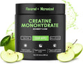 Creatine Monohydrate – 5g Creatine Monohydrate Powder – Advanced Creatine for Women and Men – Bulk Supplements Creatine – Delicious Fruit Punch Flavor – 10oz (40 Servings Sour Apple)