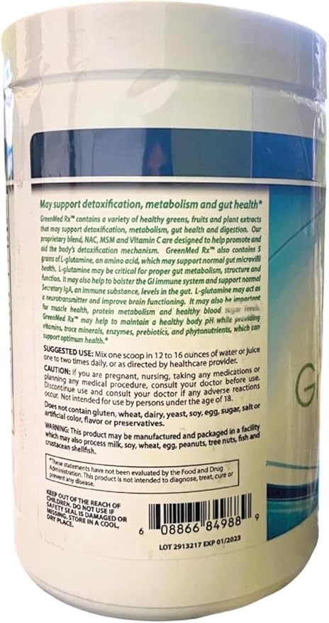 GreenMed Rx Physician Formulated Clinically Tested