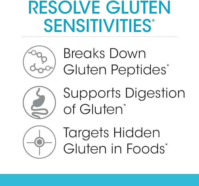 Silver Fern Gluten Comfort with Tolerase G - 2 Bottles - 60 Capsules Each - Digestive Enzyme Made Specifically to Break Down and Digest Gluten Protein