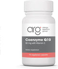 Allergy Research Group Coenzyme Q10 - Delivers 50 mg CoQ10 with Vitamin C - Supports Cellular Energy Production Antioxidant Activity &amp Heart Wellness - 37 Servings - 75 Vegetarian Capsules