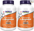 NOW Foods L-Arginine 1000 mg 120 Tablet (2 Pack)