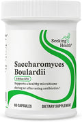 Seeking Health Saccharomyces Boulardii - Gentle Digestive Support for Healthy Bowel Movements* - Supports a Good GI Tract Environment &amp Microbiome While Traveling* - Gluten &amp Dairy-Free - 60 C