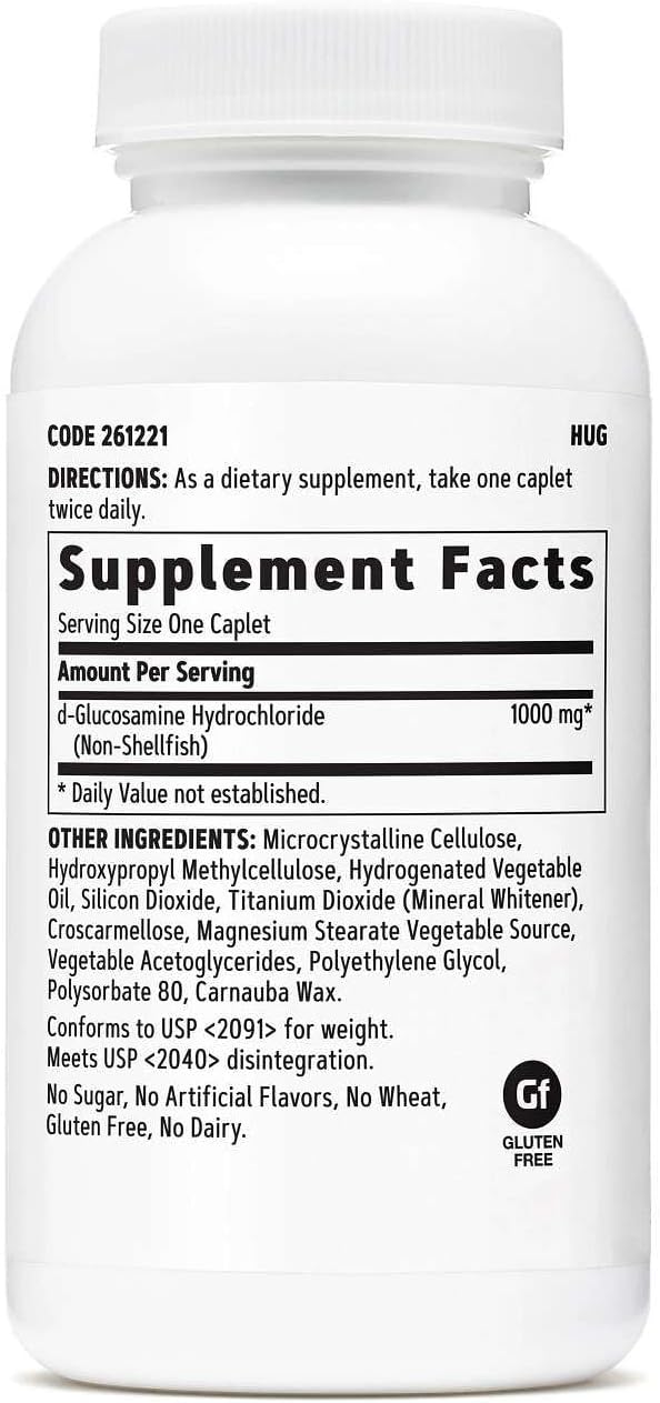 GNC Glucosamine 1000mg Supplement Supports Healthy Joint Function Promotes Joint Flexibility 45 Servings