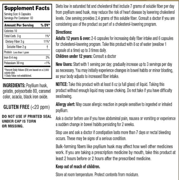 KS Signature Fiber Capsules 2 Pack (360 Capsules Each)