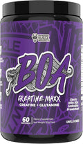 BOA Creatine MAXX Creatine + Glutamine Powder Unflavored Muscle Recovery &amp Performance Support (60 Servings)