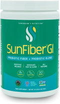 Tomorrow's Nutrition Sunfiber GI Prebiotic Fiber &amp Probiotics 5g Prebiotic Fiber &amp 8 Billion Probiotics Per Serving Low FODMAP 30-Day Supply 30 Day