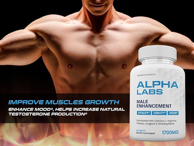 Zonata (2 Pack) Alpha Labs Dietary Supplements for Men Naturally Enhance Performance Endurance and Energy Levels Natural Formula to Sustain Energy &amp Performance Levels (120 Tablets)