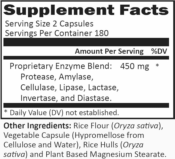 Quadra-Zyme Plus 360 caps.