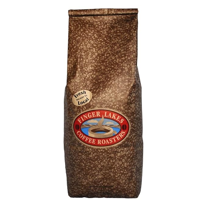 Finger Lakes Coffee Roasters Snickerdoodle Cookie Decaf Coffee Ground 5-pound bag
