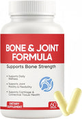 Osteo Bone &amp Joint Formula Forbone Density Bone and Joint Formula Supplement Calcium Supplements for Women with Vitamin D3 K2 Collagen Ll Marine Multimineral Complex 60 Capsules