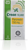 UPAX Creon 10000 Pancreatin 150mg – Digestive Enzyme Supplement with Lipase Protease &amp Amylase – Supports Healthy Digestion &amp Nutrient Absorption – 100 Count