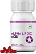 Alpha Lipoic Acid 300mg | Universal Antioxidant | ALA Supplement - 60 Vegetarian Capsules (Pack of 1)