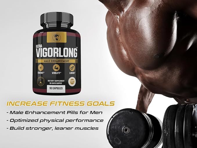 Ultra VigorLong Supplement Advanced Formula Ultra VigorLong for Men Ultra Vigorlong Capsules 90 Count