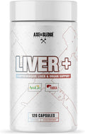 Axe &amp Sledge Liver Supplement | TUDCA NAC Milk Thistle Picrorhiza Kurroa Root | 1000mg NAC 250mg TUDCA | Promotes Liver Health Detox and Function | 30 Servings