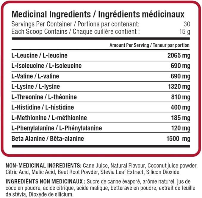 NutraPhase Clean EAA All Natural Vegan Friendly Gluten Free Amazing Taste Fruit Punch