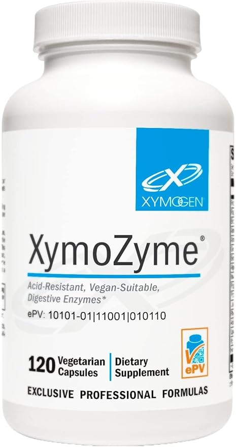 XYMOGEN K2-45 - Bone &amp Cardiovascular Support - 45 mcg Vitamin K2 - Bioavailable Natto-Derived Vitamin K - Vegetarian Gluten-Free Non-GMO - 60 Capsules