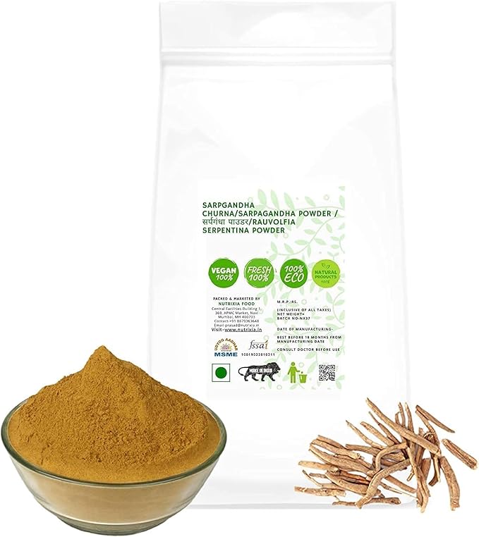 SENTA Sarpgandha Churna/Sarpagandha Powder-Rauvolfia Serpentina Powder (500 GMS)