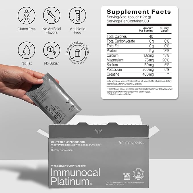 Immunocal Complete Wellness &amp Performance Pack Platinum Multi+Resveratrol Probio 3+ Booster Omega