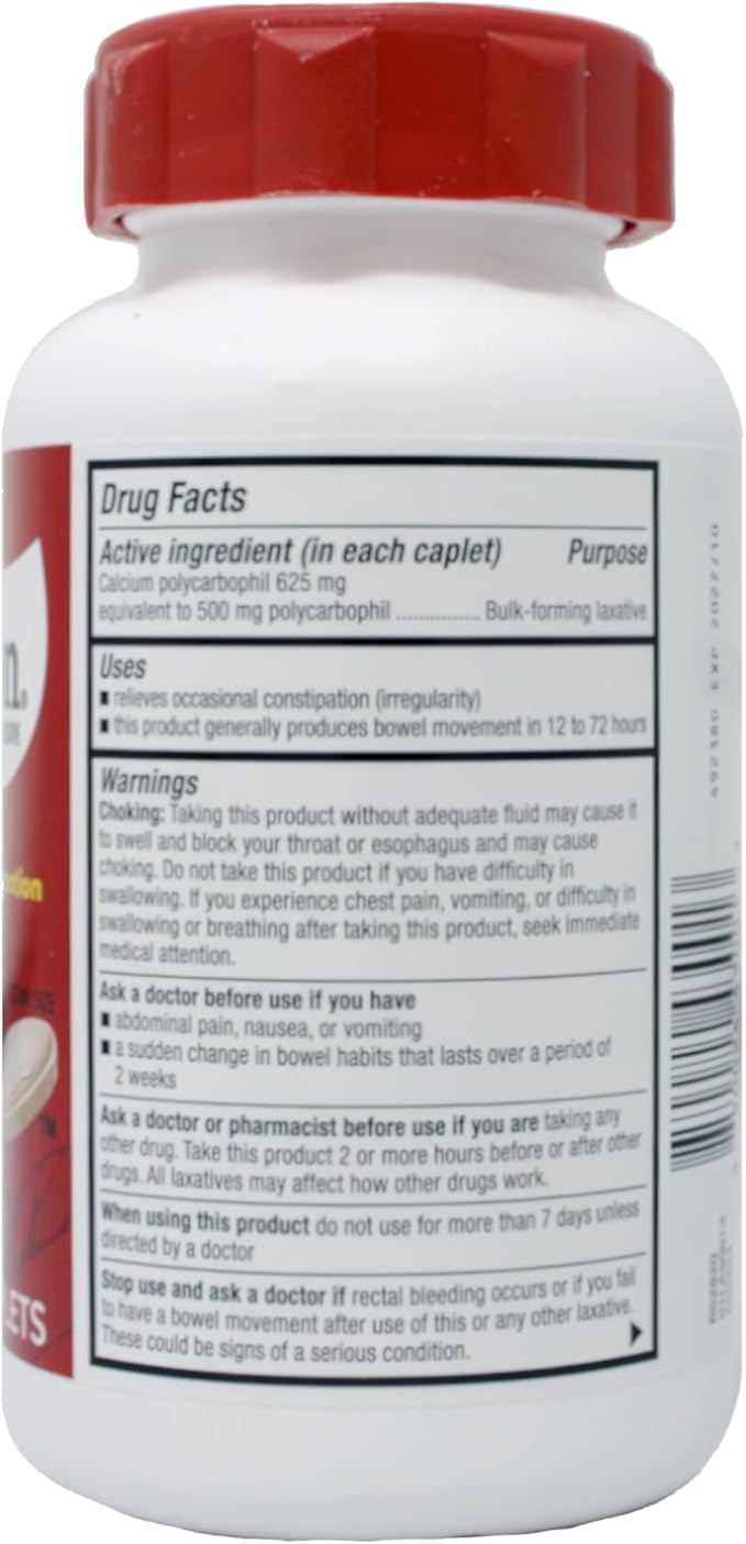 FiberCon Fiber Therapy for Regularity Caplets Value Size 140 caplets by Fibercon (Pack of 2)