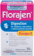 Florajen Digestion Dietary Supplement - 60 Capsules Pack of 5