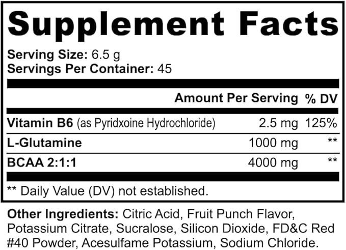 Zerixa BCAA Amino Complex - Muscle Recovery &amp Protein Synthesis | 292g
