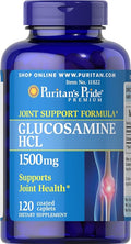 Puritan's Pride Glucosamine 1500 mg Caplets 120 Count