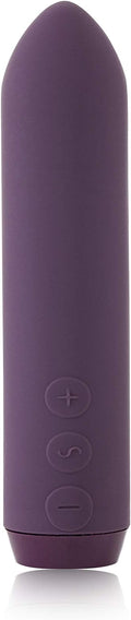 Je Joue Classic Bullet Vibrator with Fingersleeve Powerful Whisper Quiet USB Rechargeable Waterproof 100% Medical Silicone - Purple