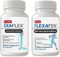 N-Labs Joint Support Bundle – Supports Mobility &amp Flexibility – ExaFlex &amp Flexafen for Joint Comfort &amp Strength – 60 Capsules 30 Capsules