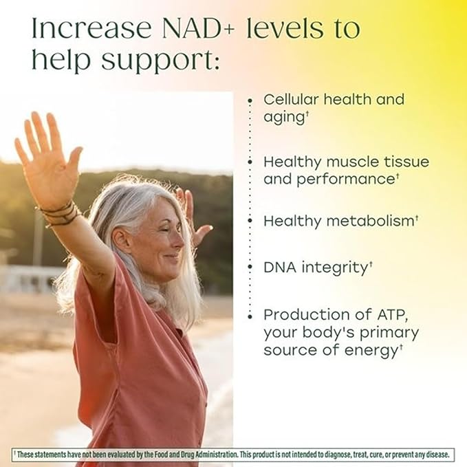 MegaFood NAD+ Supplement with Nicotinamide Riboside &amp Resveratrol - NMN Supplement Alternative - Vitamin B12 B6 Methylfolate &amp Niacin - NAD for Healthy Aging - Non-GMO - 60 Capsules 30 Serv