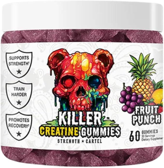 STRENGTH CARTEL Creatine Gummies - Fruit Punch