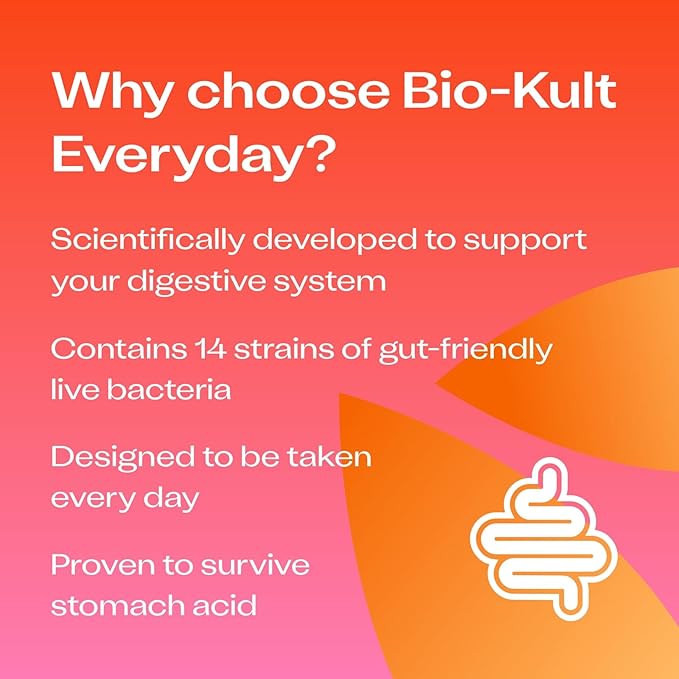 Bio-Kult Probiotics Digestive Health Supplement 120 &amp 60 Count