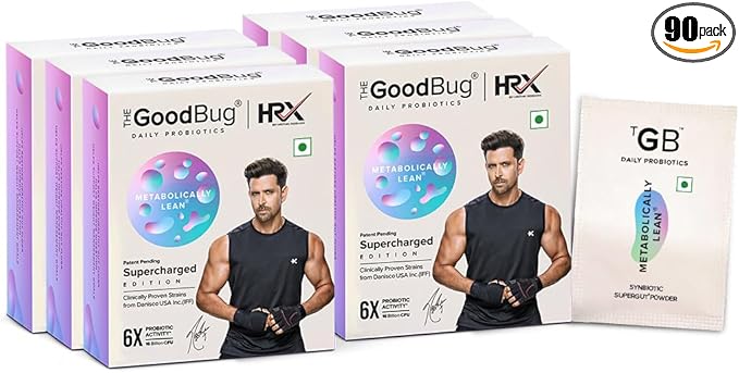 The Good Bug Metabolically Lean Powder |for Men &amp Women | 90 Days Pack