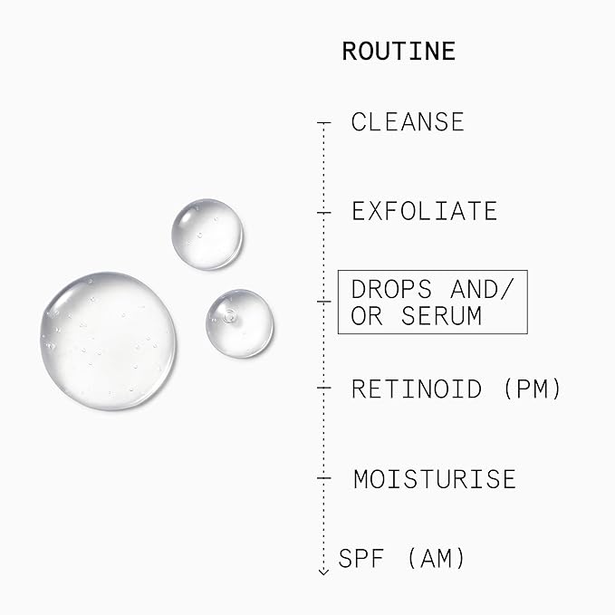 BeautyPie Superdrops Brightening Niacinamide Serum 10% | Pore Refining Glow Booster | Tone Evening Brightening Serum | Strengthens Skin Barrier &amp Promotes Elasticity | Lightweight Formula | 30ml