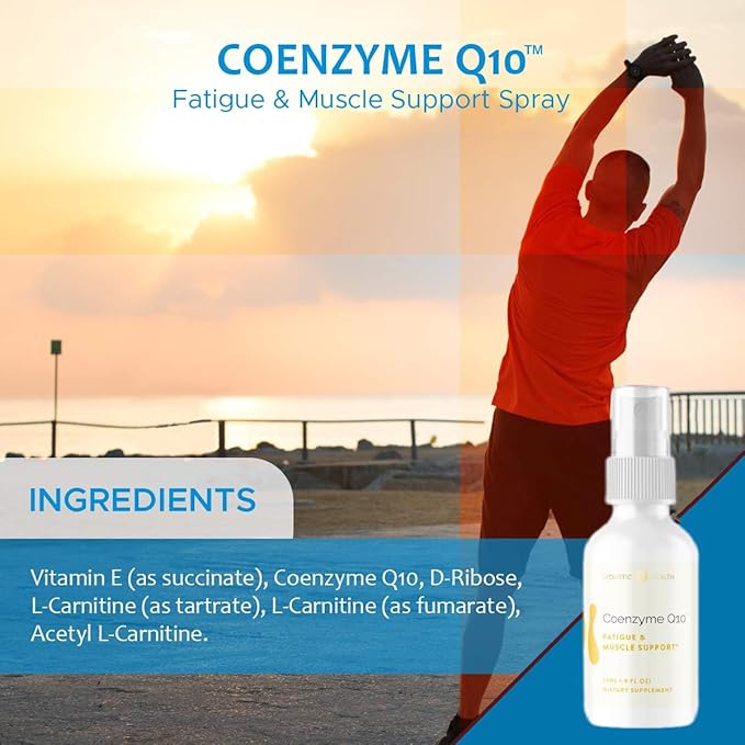 Holistic Health CoEnzyme Q10™ Fatigue &amp Muscle Support Spray 25ML (.8 FL oz)