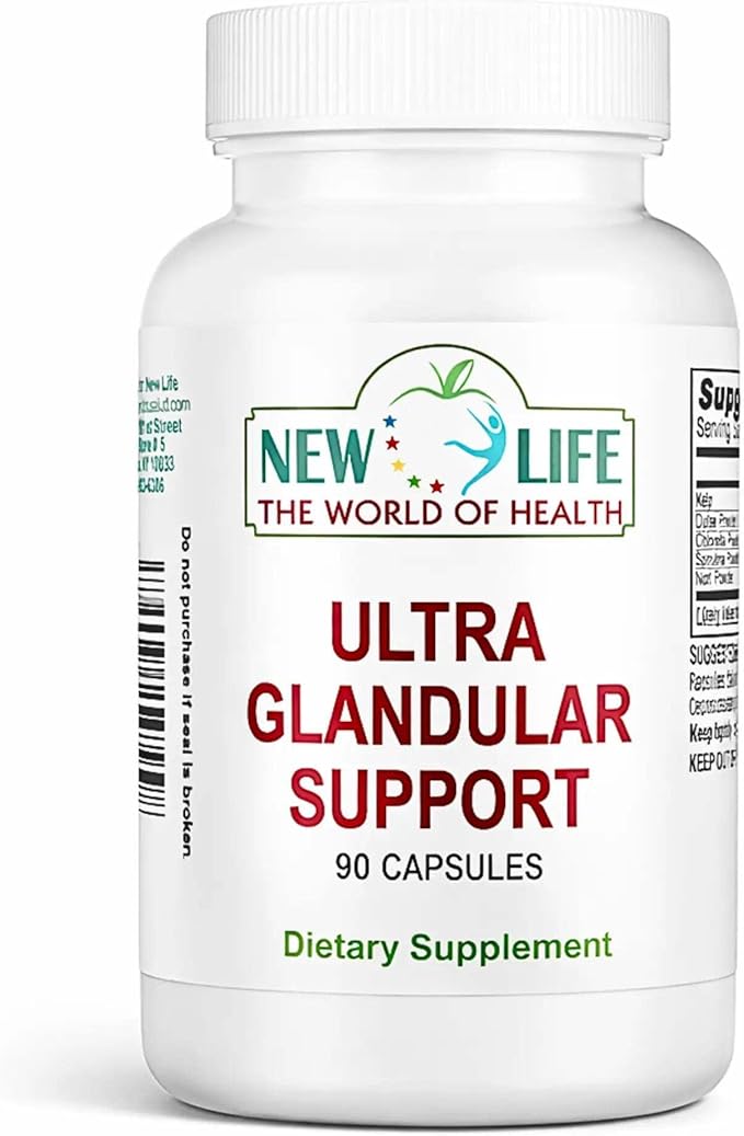 New Life Glandular Balance Support Thyroid Support 90 Capsules