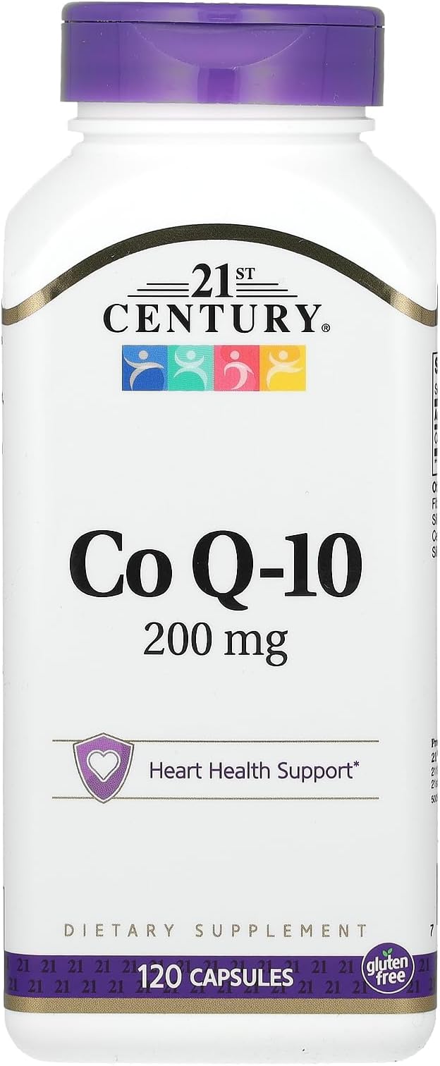 21st Century Co Q10 200 mg Capsules 120 Count (27435)