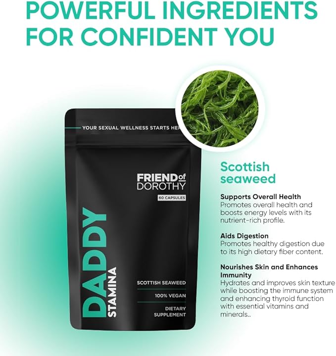 Muscle &amp Vitality Bundle Build Muscle and Support Male Vitality - 60 Muscle Gummies &amp 60 Daddy Capsules