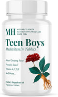 Michael's Health Naturopathic Programs Teen Boys - 90 Vegetarian Tablets - Daily Multivitamin Supplement - Kosher - 45 Servings