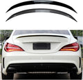 Car Trunk Spoiler Wing Tailget Lid Flap Compatible for Benz CLA Class C117 CLA200 CLA260 CLA45 AMG 2013-2019(Carbon Fiber Look)