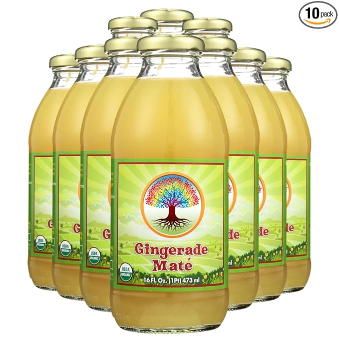 Big Island Organics Gingerade Mate 16 oz 10 Pack