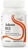 Seeking Health Adeno B12 - Vitamin B Supplement to Support Energy and Brain Health - Adenosylcobalamin Energy Supplement - 3000 mcg 60 Lozenges