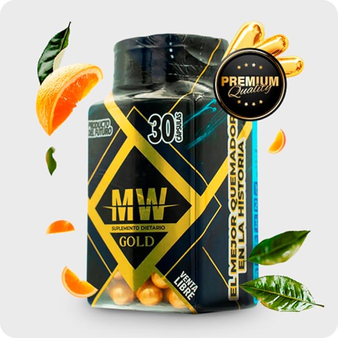 MW Natural Digestive Support Supplement Gold - Promotes Better Digestion - 30 Capsules